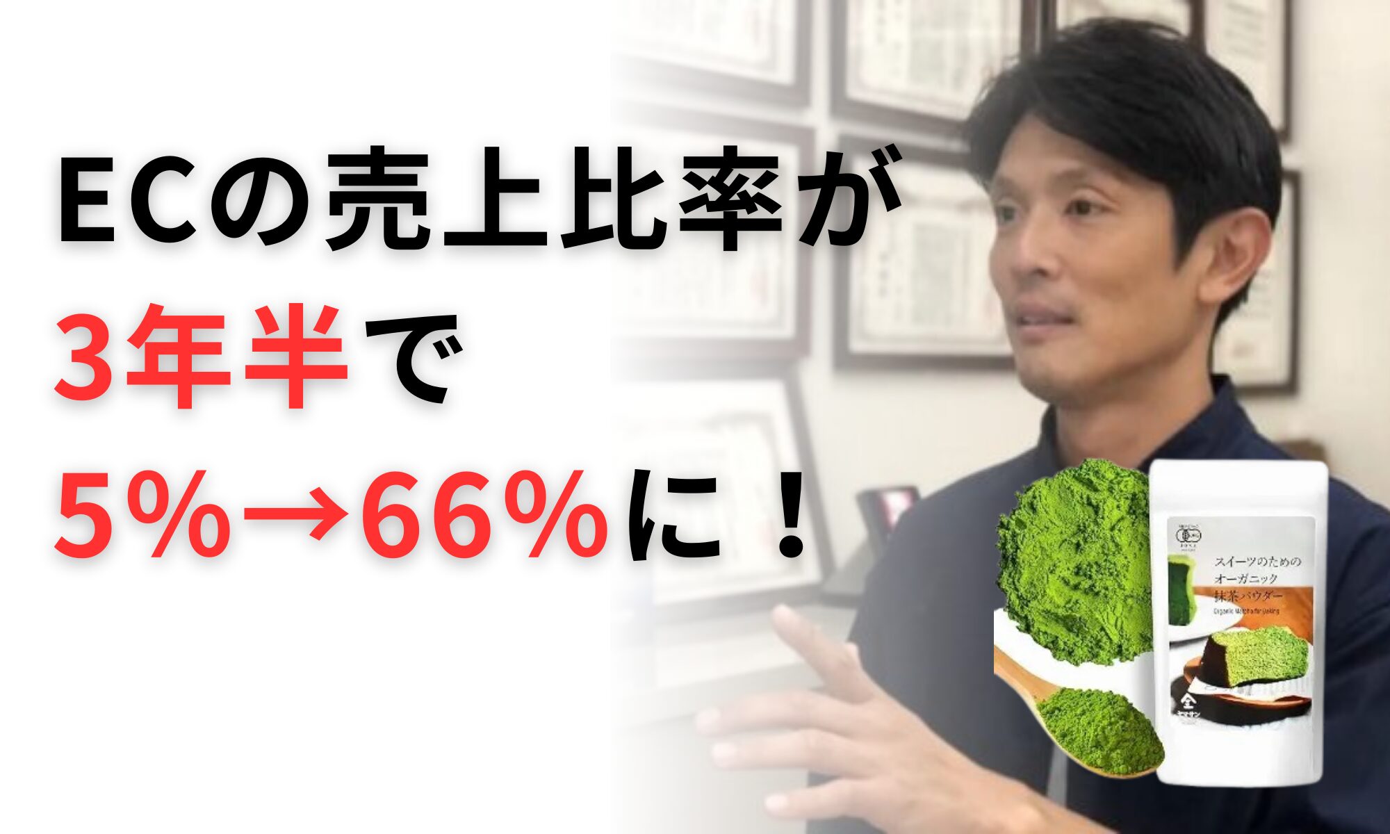 ECサイトの売上比率が3年半で5％→66％に！生産性アップと社員の働きやすさも実現